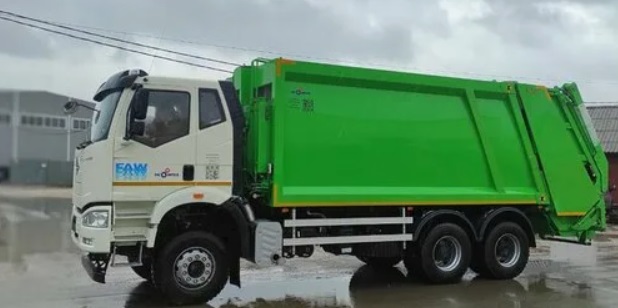 Мусоровоз FAW J6P